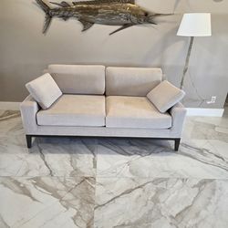 Restoration Hardware Itaila Track Arm Couch ,Excellent New Condition