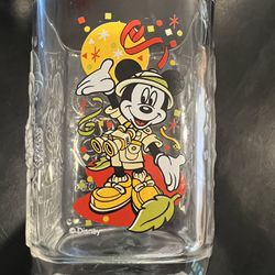Disney Y2K Mickey Mouse Glass