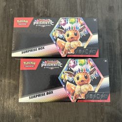 Pokemon Prismatic Evolution Surprise Box