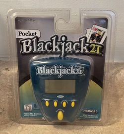 *Brand New* Vintage Radica Pocket Blackjack 21 Handheld Electronic Game