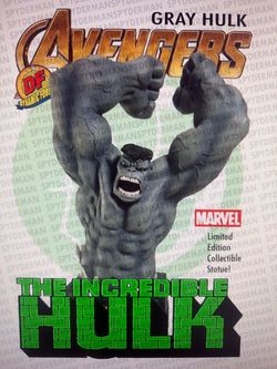 Dynamic Forces Marvel Gray Hulk Limited Edition Bust