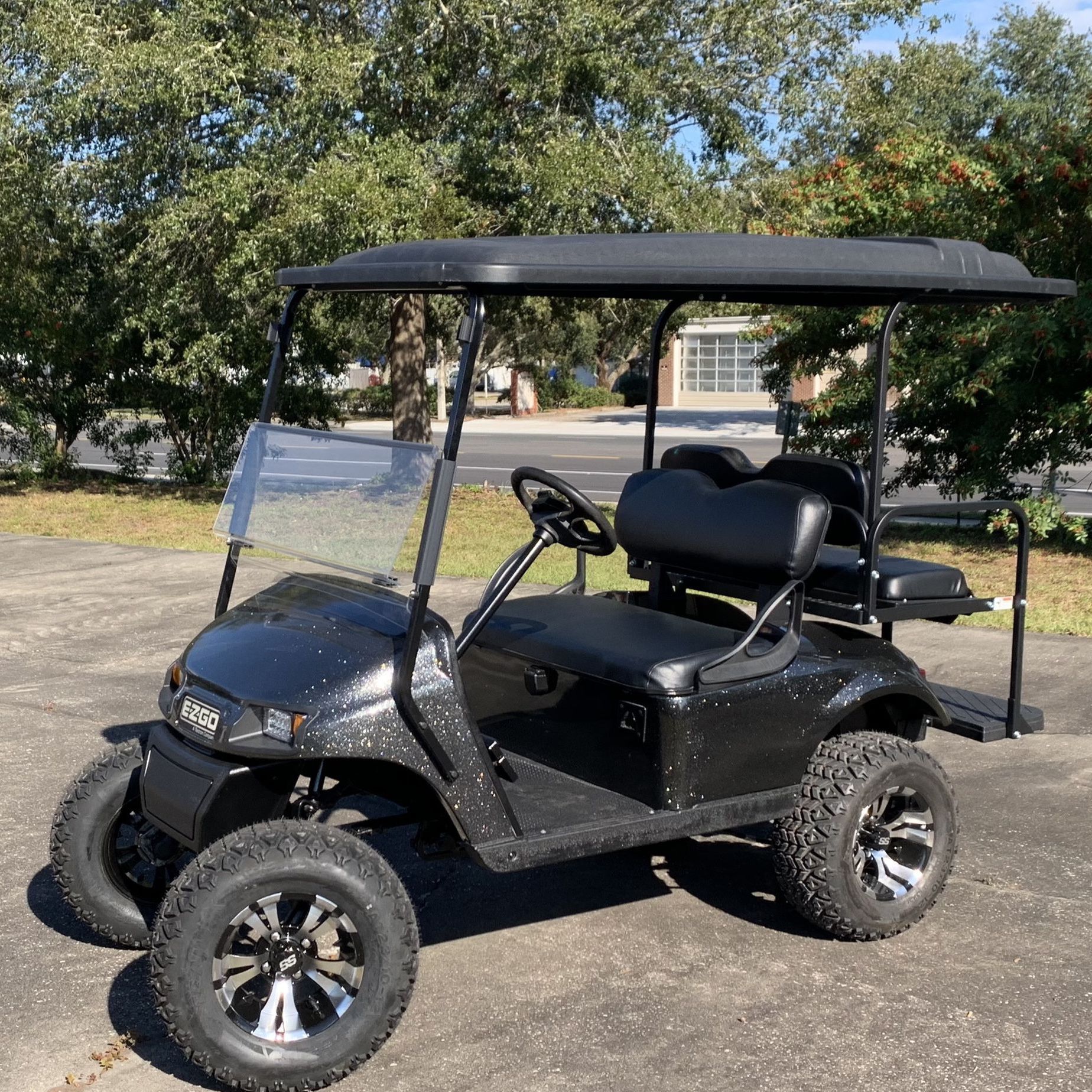 Lifted EZGO Golf cart. New Batteries, Totally Refurbished
