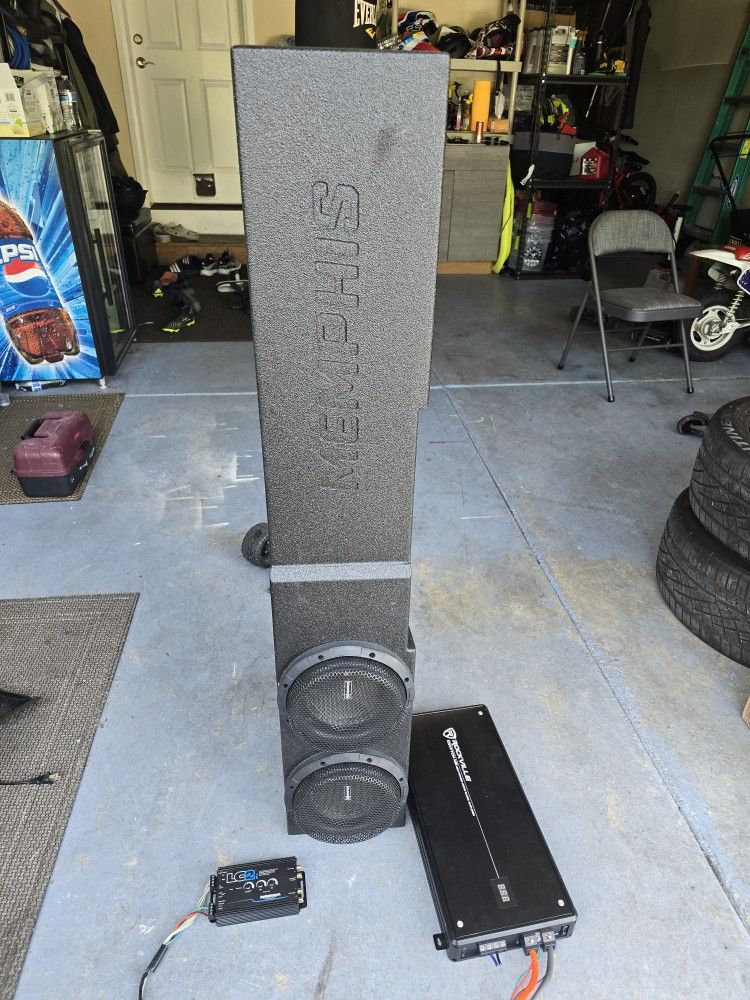 Memphis Audio MJMECHEV8D1 Dual 8" Subwoofer