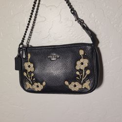 Coach Purse Nolita Gun Metal 