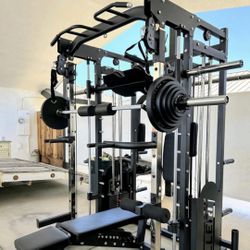 New 💥 LLERO M5 Smith Machine - 300lbs !! IRON Weight  Stacks - SELF PICK UP ONlY -