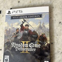 Kingdom Come Deliverance II 2 Steelbook Edition PS5 PlayStation