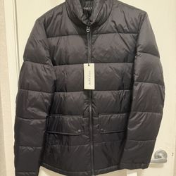 Cole Haan MENS Puffer Jacket With Bib
