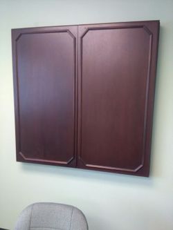 White lecture boards