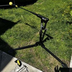 SKLZ Hurricane Batting Swing Trainer for Baseball & Softball - Durable Swing Arm - 4 Power Band System - High-Visibility, Anti-Dent Target Ball Head -