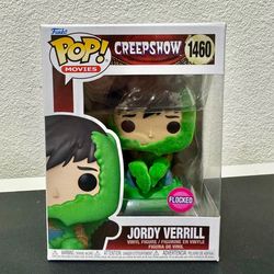 Creepshow: Jordy funko pop brand new!! Horror flocked edition RARE