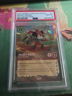 2024 DISNEY LORCANA EN D23-D23 EXPO PROMO #01 MICKEY MOUSE D23 COLLECTION