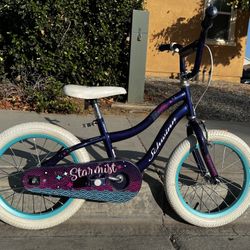 Girl’s 16” Schwinn Starmist BMX Bike
