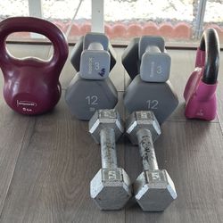 Weights  Good Condition 
