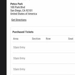 Fanfest Tickets Petco Park 