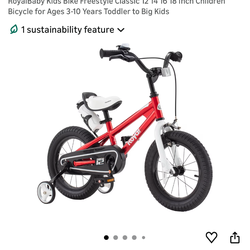 Royal baby kids bike 12inch
