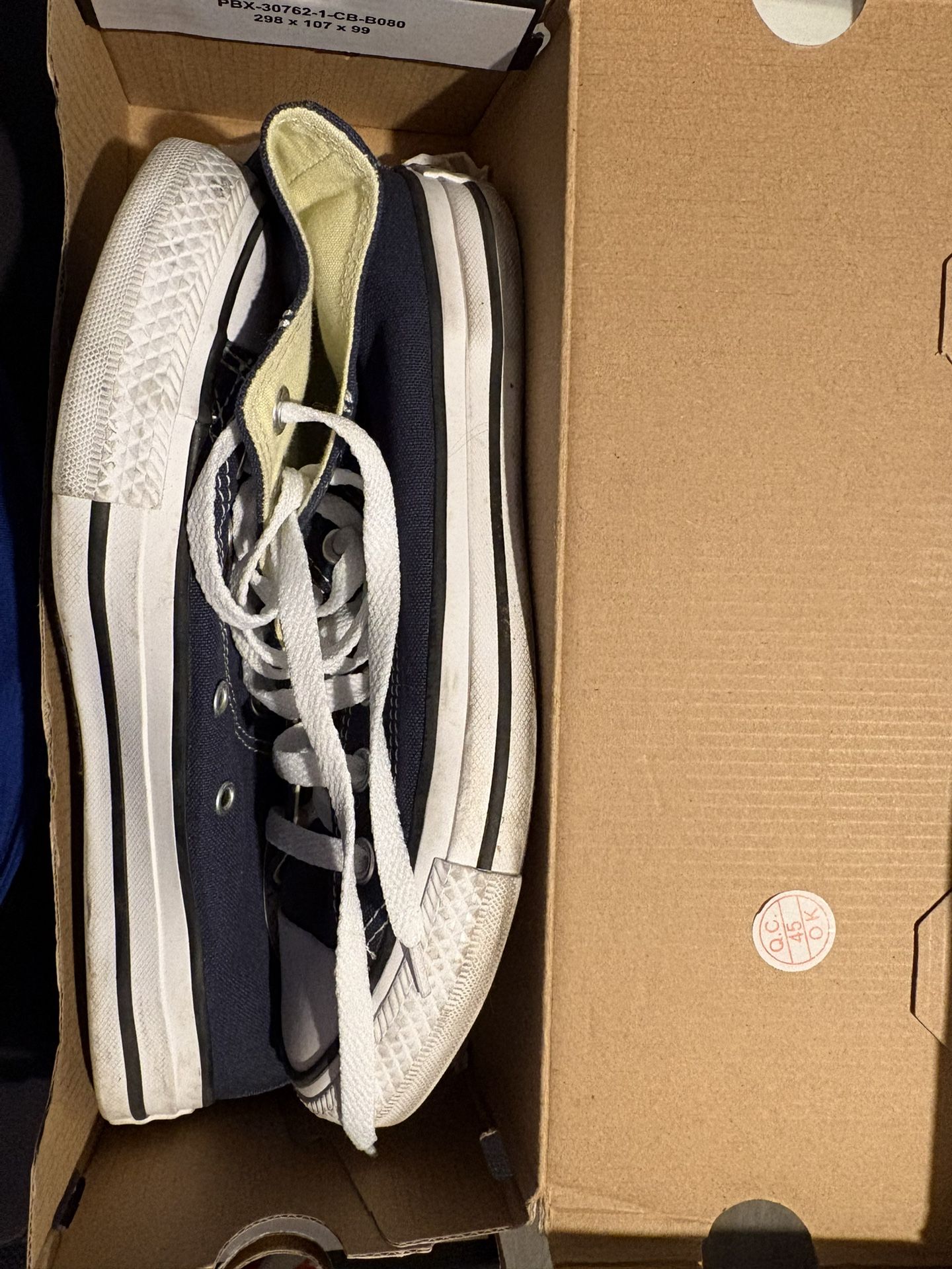 Women’s Navy Blue Converse 