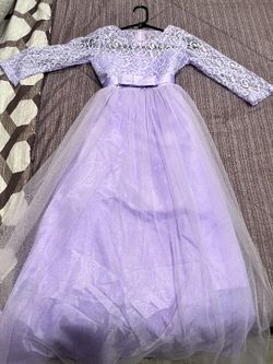 Lavender Dress Girls Size 14/16