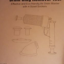 Drain Clog Removal Kit