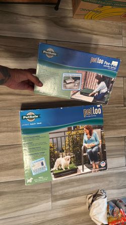 Pet potty ( PetLoo -portable or stationary) $90 obo
