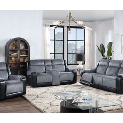 Brand New Living Room Set Reclining ON SALE 