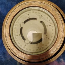 Vintage 1943 U.S Navy Compass Mark 1 Made By Lionel N.Y.