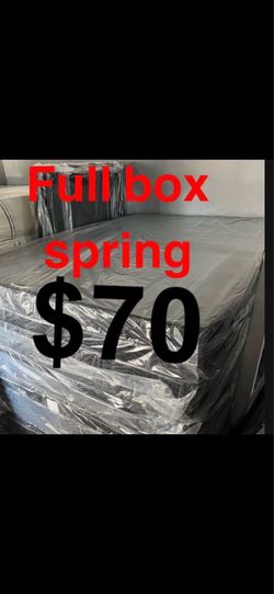 Full size box spring / all sizes available