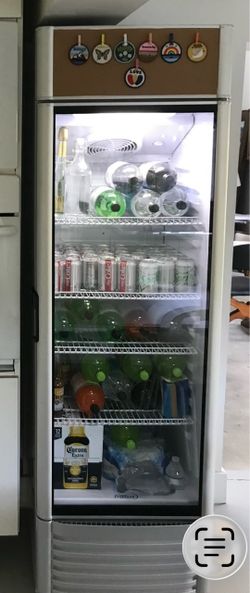 Glass Door Refrigerator cool look
