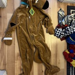 Kids Scooby Doo costume full body