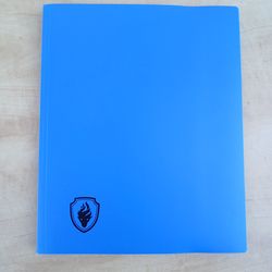 PU leather trading card binder, Fabmaker 9-pocket collection album