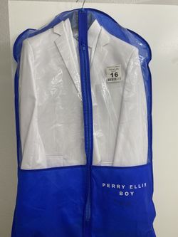 Perry Ellis Big Boy 5 Piece Shirt Tie Jacket Vest And Pants . Perry Ellis 5 Piesas Camisa Corbata Saco Chaleco Y Pantalones.