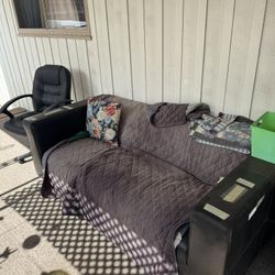 Leather-like Loveseat FREE!
