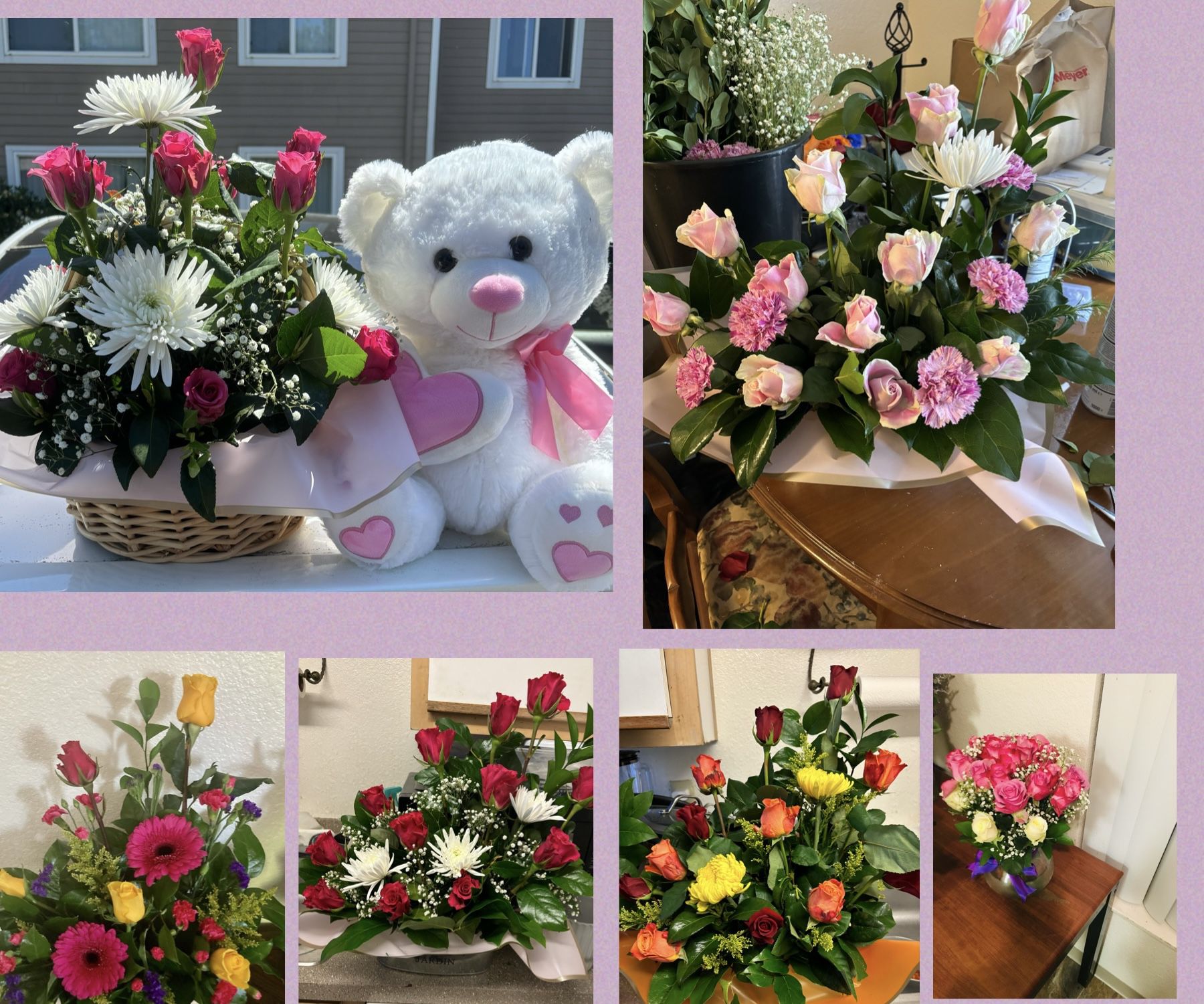 Mothers Day Basket 🧺 Gifts/ Flowers/ Bouquets/ Arrangements 
