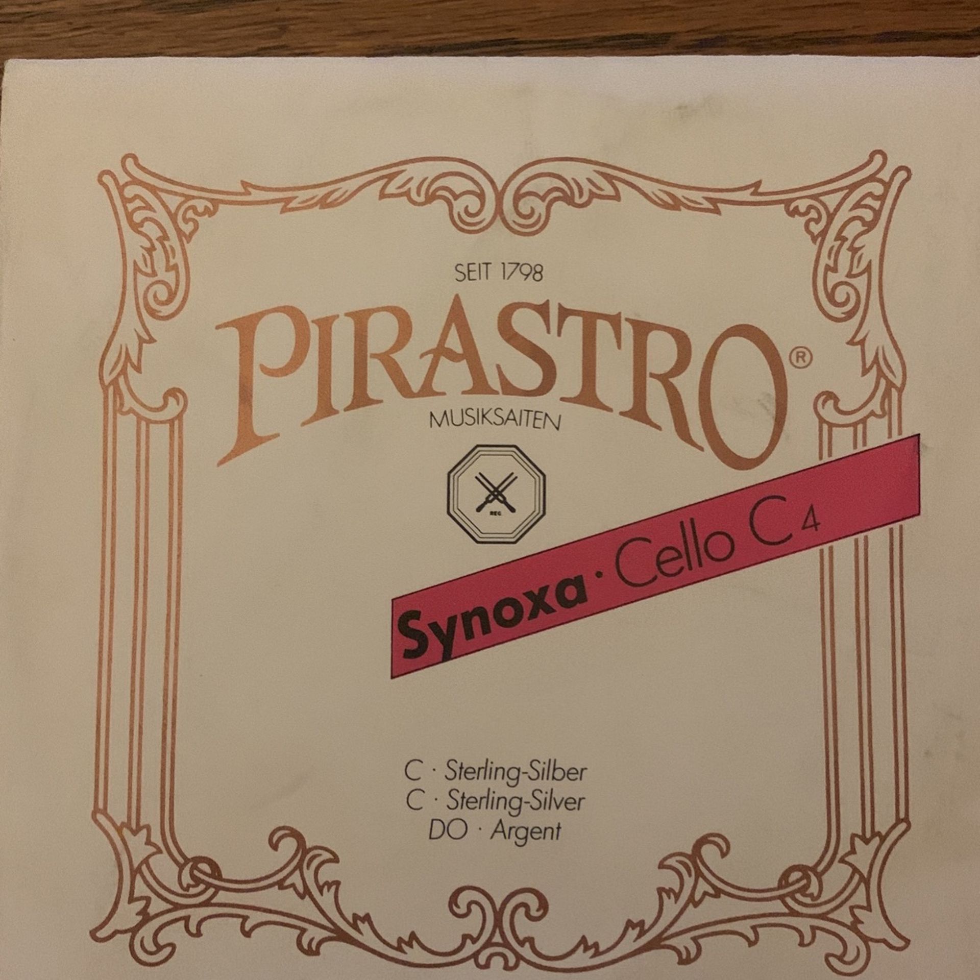 Pirastro Synoxa 4/4 Cello C String New