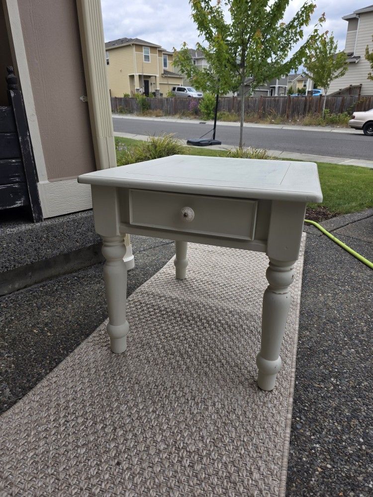 Freshly Refinished End Table