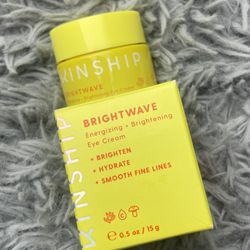 Kinship brightwave energizing + brightening eye cream .5 oz