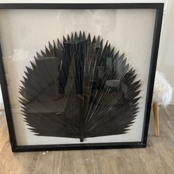 Authentic Pottery Barn Palm Frond Wall Piece 