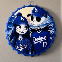 Dodgers large bottle cap