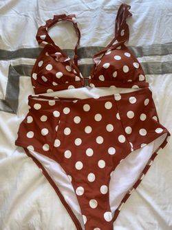 Never Worn / High Waist Two piece Bikini Set