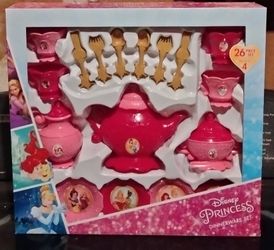 New, Princess 26 Pieces Tea Set