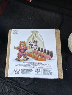 Game Crazy Lady Wooden Stacking Game 
