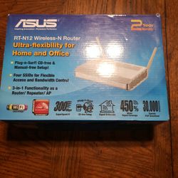 *BRAND NEW* ASUS RT-N12 Wireless Router