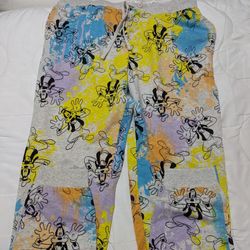 Disney Goofy Themed Joggers (L Unisex)