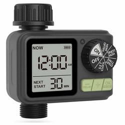 1 Pcs HCT-M05 Automatic Water Timer 2024 Eshico Sprinkler Smaller and Easy to Installation 4.72 x 3.94 x 2.56 inches(Type B