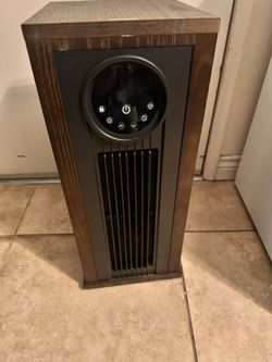 Tall Wooden Tower Heater