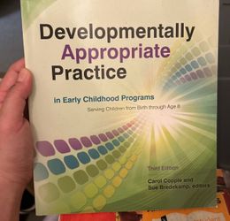 Developmentally appropriate practice