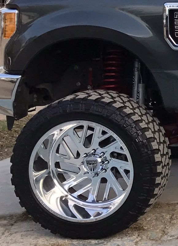 Specialty forged wheels and tires 26x14 40/{link removed} fury mt