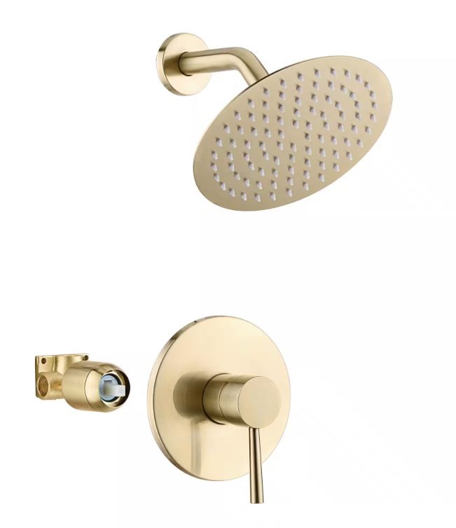 SUMERAIN Modern Single-Handle 1-Spray Shower Faucet 1.8 GPM with Ceramic Disc Valves