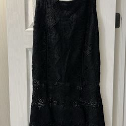 JONATHAN SIMKHAI Lace midi skirt