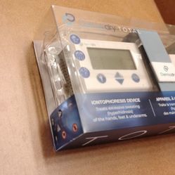 Dermadry Total Iontophoresis Machine, For Hands, Feet & Underarms
