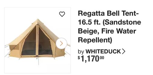 NEW!!!White Duck Canvas 16’bell tent